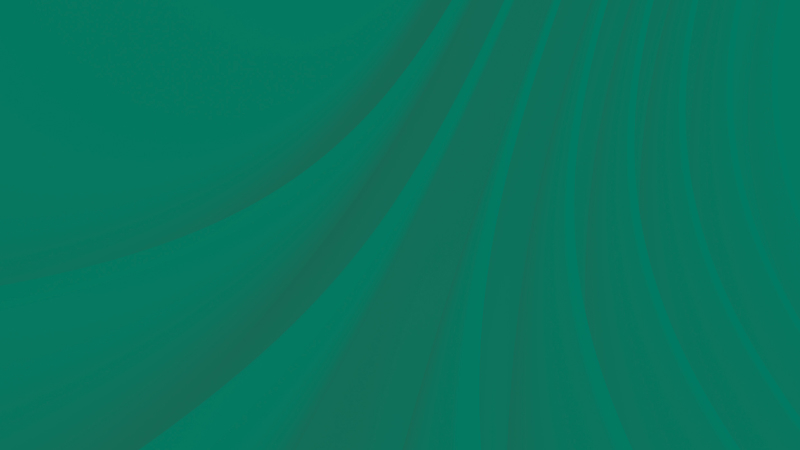 Abstract image featuring layered green wavy shapes, creating a sense of depth and motion on a smooth gradient background.