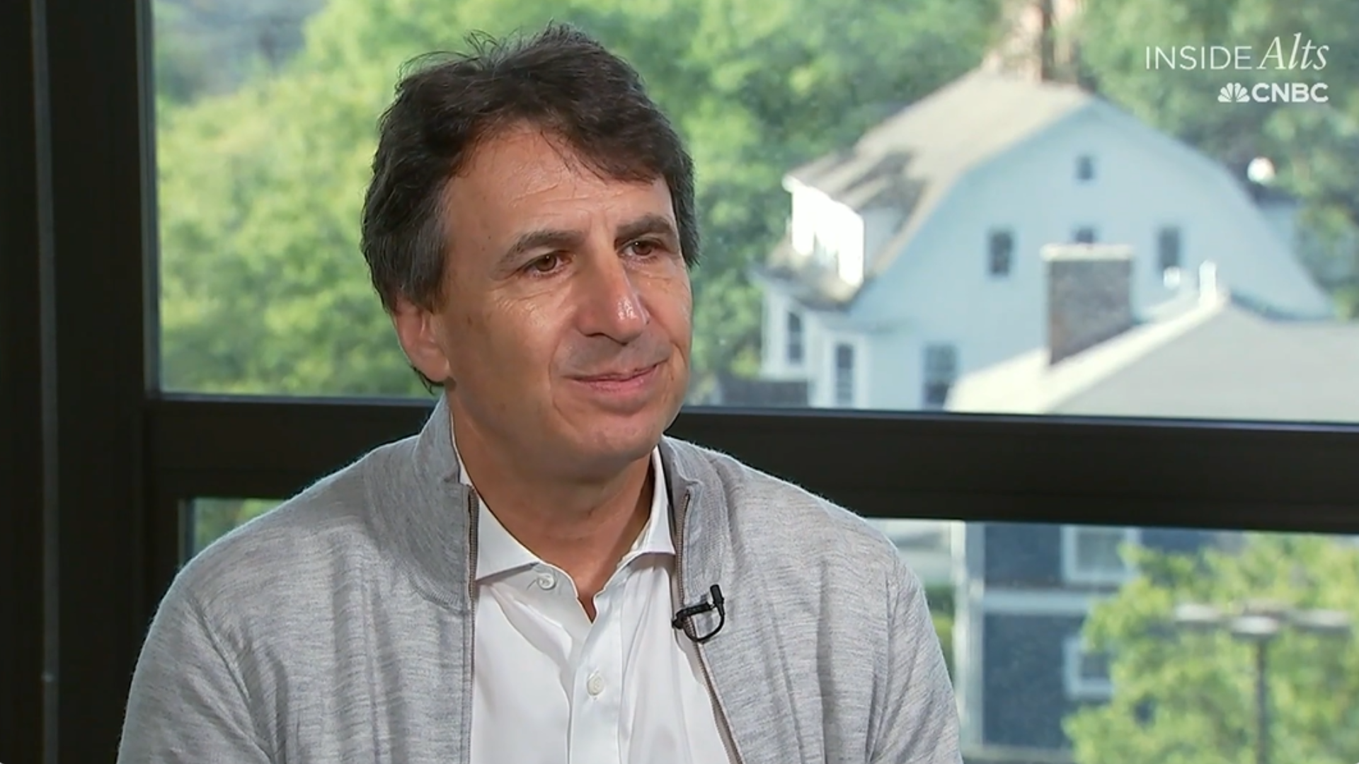 Marc Rowan, CEO of Apollo, in conversation during a CNBC Inside Alts interview, discussing changing financial assumptions and the future of investment, capital, and retirement strategies.